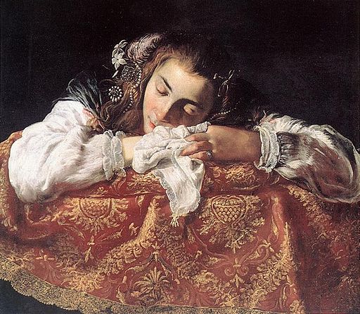 Sleeping Girl Image
