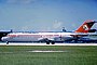 Een Aeroméxico DC-9, vergelijkbaar met degene die bij het ongeval betrokken was}}