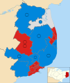 Dover UK ward map 2023.svg