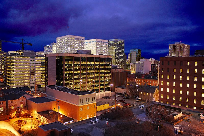 File:Downtown ottawa night.jpg