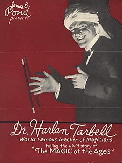 <span class="mw-page-title-main">Harlan Tarbell</span> American stage magician and illustrator