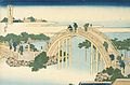 „Tiltas Kameido Tendžine“, apie 1830 m.