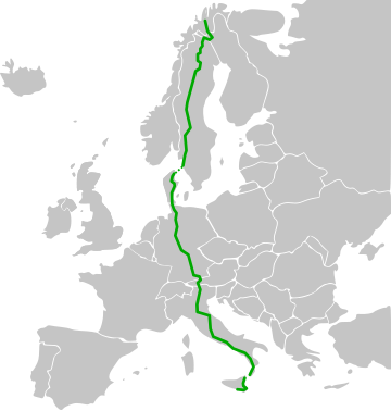 Evropská silnice E45