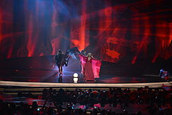 Valentina Monetta Eurovision laulukilpailun 2. semifinaalissa