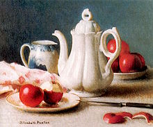 Red Apples, oil on canvas, c. 1920.