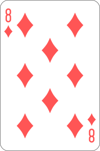 8 of diamonds