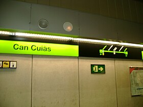 Image illustrative de l’article Can Cuiàs (métro de Barcelone)