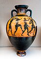Euphiletos Painter - ABV 322 1 - Athena promachos - athletes - London BM 1842-0314-1 - 03
