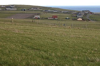 Exnaboe Human settlement in Scotland