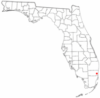 Location of Broadview Park, Florida