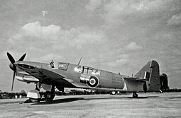 Laivaston ilmavoimien Fairey Firefly FR.1 toisen maailmansodan lopun väreissä