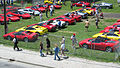 The Ferrari Club of America's parking lot