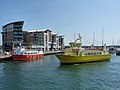 Maid of the Harbour approaching Poole Quay