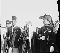 الملك فيصل الأول في عام ١٩٣٣