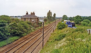 <span class="mw-page-title-main">Finningham railway station</span> Disused railway station in Suffolk, England