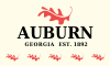 Flag of Auburn, Georgia