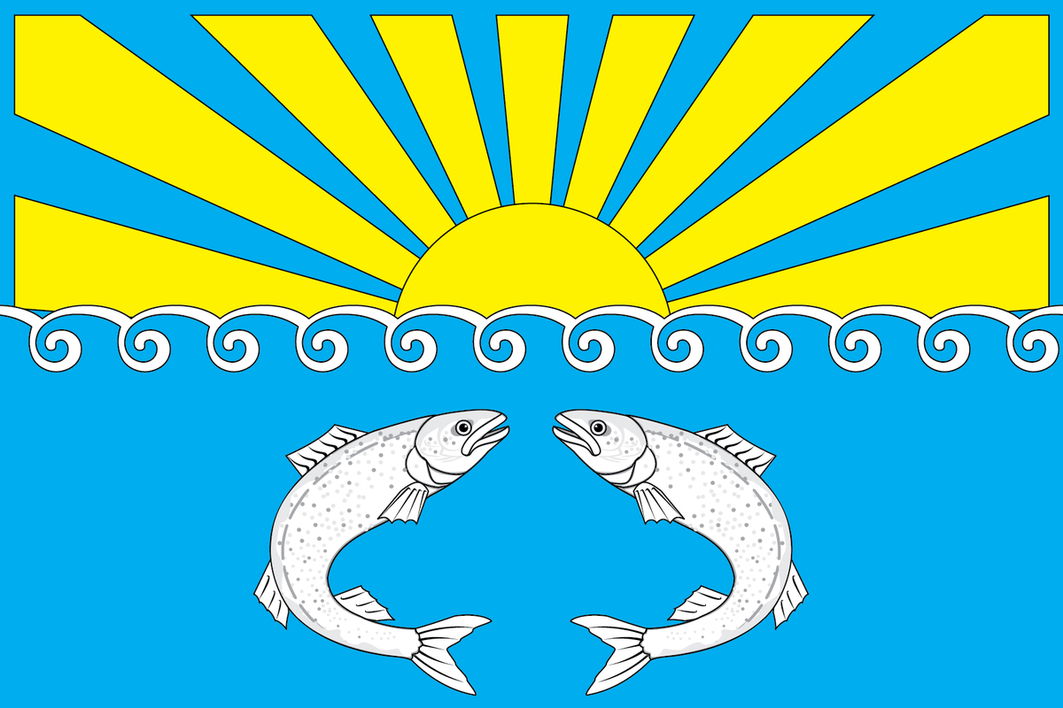 Флаг солнечного района Хабаровского края