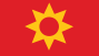 One of the four flag proposals for a new flag of Macedonia (1995). These four flags were rejected in the second selection of designs during the process of creating a new state flag.