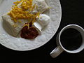 Flickr - cyclonebill - Breakfast burrito og kaffe.jpg