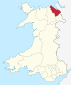 Flintshire in Wales.svg