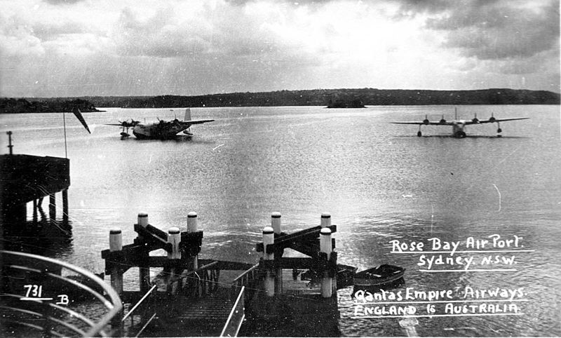 File:Flying boats at Rose Bay.jpg