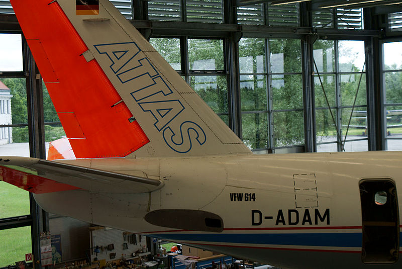 File:Fokker-VFW 614 ATTAS D-ADAM RBadging Restoration Shop DMFO 10June2013 (14400452667).jpg