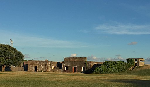 Fort Caswell Battery McDonough Wide Shot