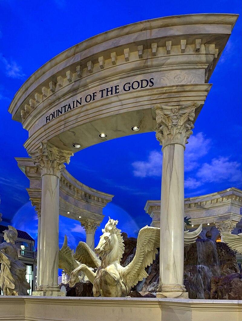 File:Fountain of the Gods, Caesars Palace (Las Vegas) (2).jpg - Wikipedia