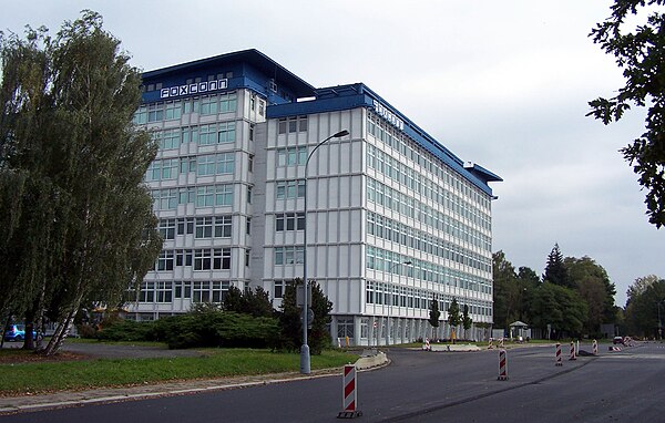 Foxconn in Pardubice (formerly Tesla Pardubice)