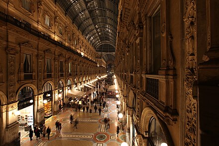 Galleria Vittorio Emanuele II in Milan