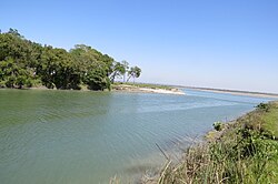 Gandaki River in Sohagi Barwa Wildlife Sanctuary