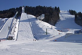 Les installations de ski sur le Gudiberg.