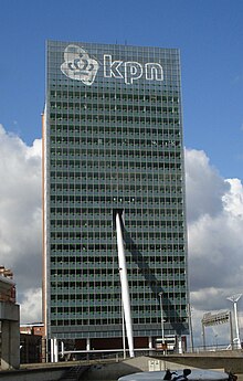 KPN's current head office in Rotterdam Geenmon rotterdam kpn gebouw.jpg