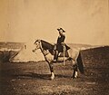 Général Bosquet on his horse, Bayard, Crimea, c. 1855