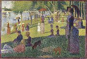 Study for A Sunday Afternoon on the Island of La Grande Jatte, 1884–85, Art Institute of Chicago, Chicago