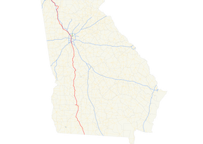 Georgia state route 3 map.png