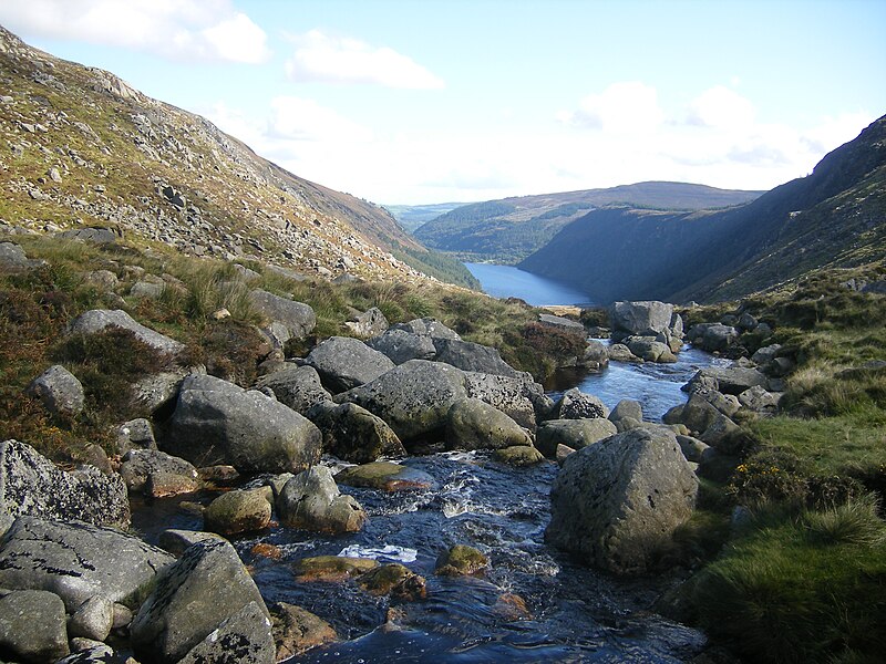 File:Glendalough upper lake.jpg