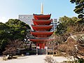 Torre di Gojunoto del tempio Tochoji nel gennaio 2019.jpg