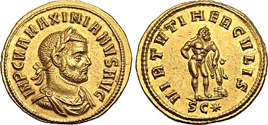 Gold aureus of Maximianus.jpg