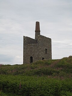 Ding Dong mines Old mining area in Cornwall