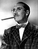 Groucho Marx, actor american de comedie