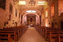 Interior of the Cathedral-Parish of San Diego of Alcala in Gumaca