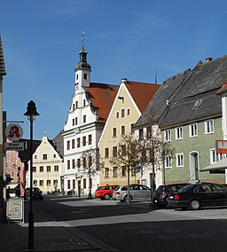 Hauptstraße in Gundelfingen an der Donau