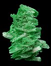 Gypsum from Swan Hill, Victoria, Australia. The colouring is due to the copper oxide