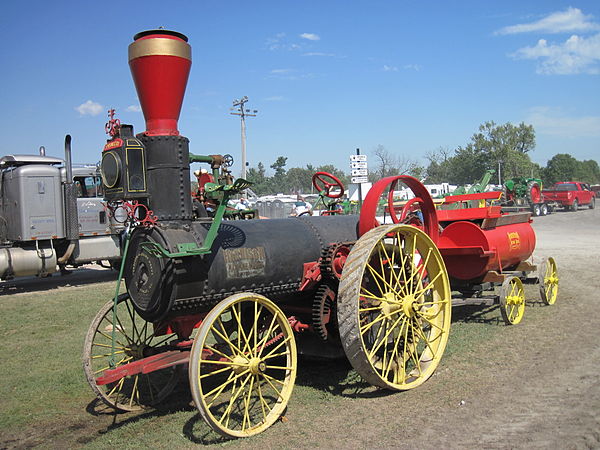 1882 Harrison Machine Works steam-powered traction engine