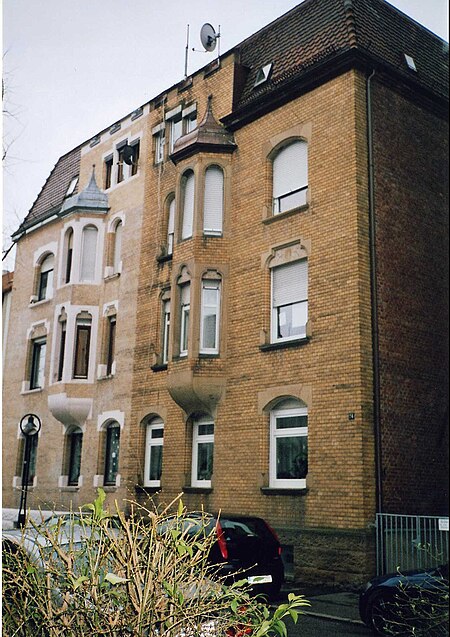 Heilbronn Uhlandstraße 74 und 76 Detail 1