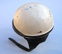 A Half helmet or "Pudding Basin Helmet" from the 1960s Helm-alt-01.jpg