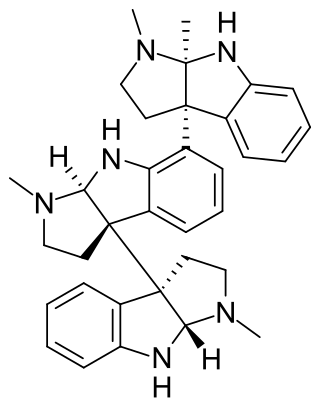 <span class="mw-page-title-main">Hodgkinsine</span> Chemical compound