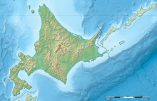 襟裳岬の位置を示した地図