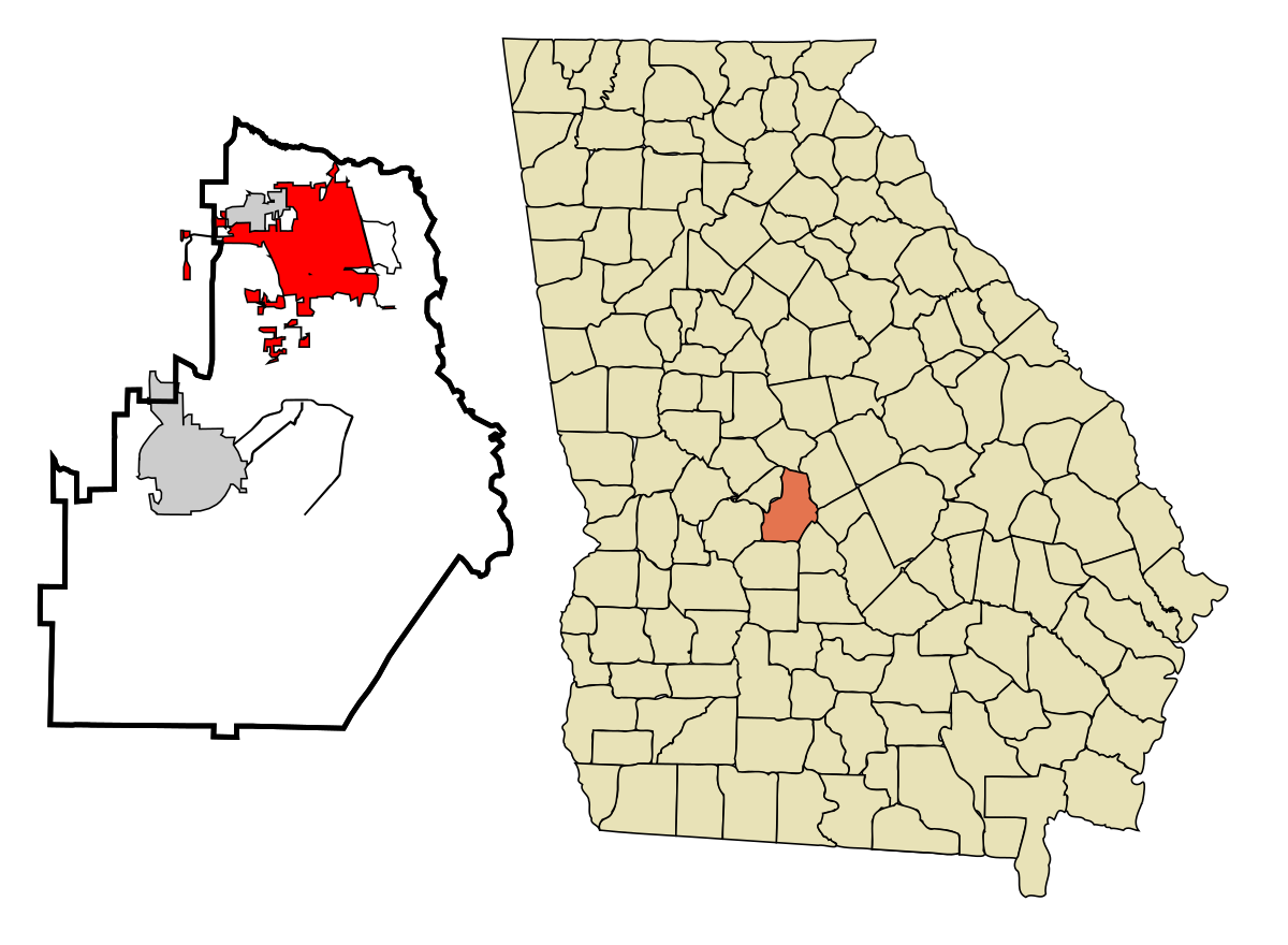 warner robins ga map Warner Robins Georgia Wikipedia